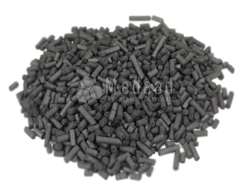 Extruded Activated Carbon Pellets (4mm Diameter) with High Adsorption Capacity for Gas Phase Applications - Medaad