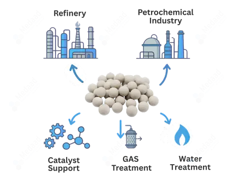 Ceramic balls used for the industries